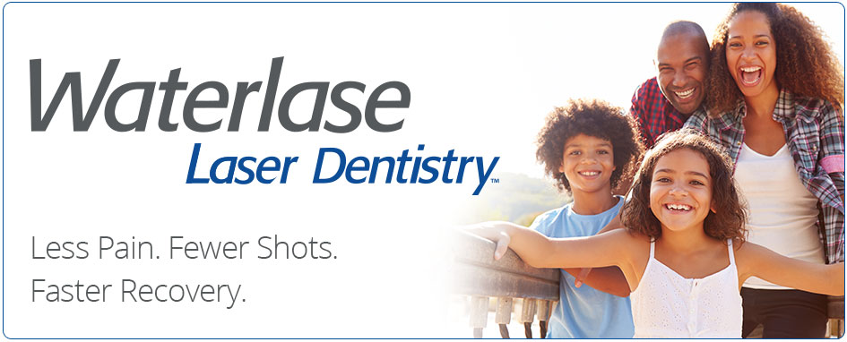Image of advertisement for Waterlase Laser by Biolase